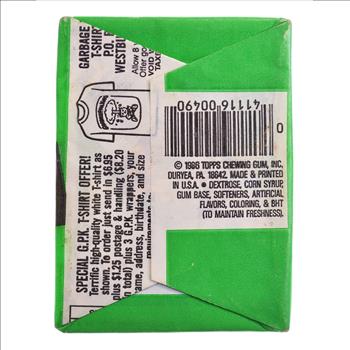 Unopened 1986 Topps Chewing Gum - Garbage Pail Kids 3rd Series STICKERS - Included 5 Stickers & 1 Stick Of Bubble Gum