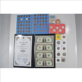 US Coin & Currency Collection - Uncut Sheet - Graded - Sets & More