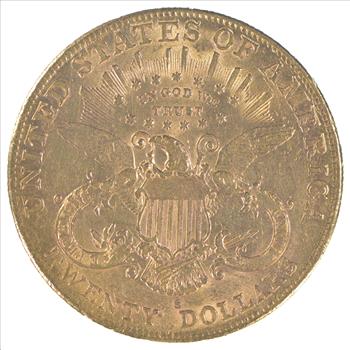 US GOLD - 1907-S Liberty Head Double Eagle Gold Coin - Almost 1 Ounce Of Gold!