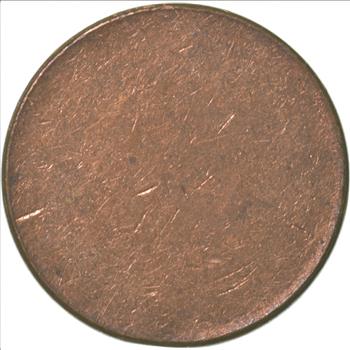 US Mint Error Coin - BLANK Cent Planchet!