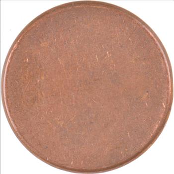 US Mint Error Coin - BLANK Cent Planchet!