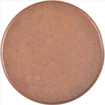 US Mint Error Coin - BLANK Cent Planchet!
