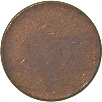 US Mint Error Coin - BLANK Cent Planchet!