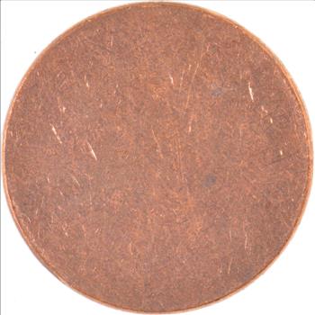 US Mint Error Coin - BLANK Cent Planchet!