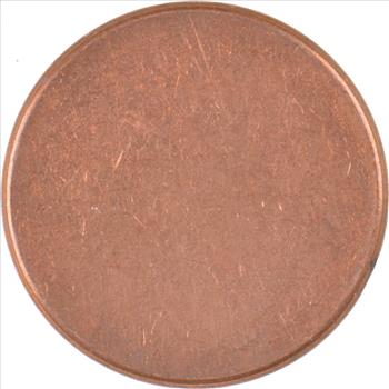 US Mint Error Coin - BLANK Cent Planchet!