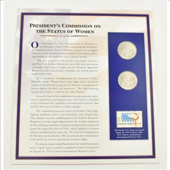 US Stamp & 2 CoinState Quarter Beautifully Displayed Coin Set Story Board