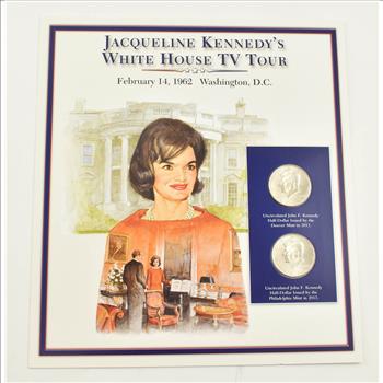 US Stamp & 2 CoinState Quarter Beautifully Displayed Coin Set Story Board