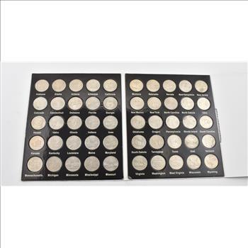 U.S. State 1999-2008 Washington Quarter Collection Set - Complete