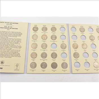 U.S. State 1999-2009 Washington Quarter Collection Set - Mostly Complete