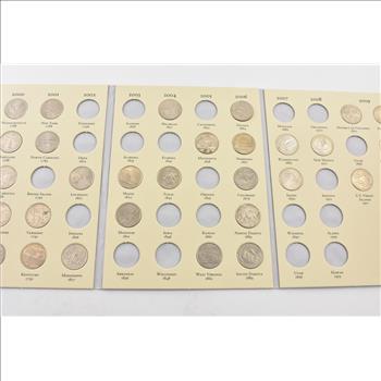 U.S. State 1999-2009 Washington Quarter Collection Set - Mostly Complete