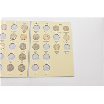 U.S. State 1999-2009 Washington Quarter Collection Set - Mostly Complete