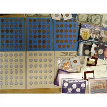 US World Coin Currency Collection Silver, Dollars, Sets, Lot - All items for 1 Bid