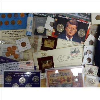 US World Coin Currency Collection Silver, Dollars, Sets, Lot - All items for 1 Bid