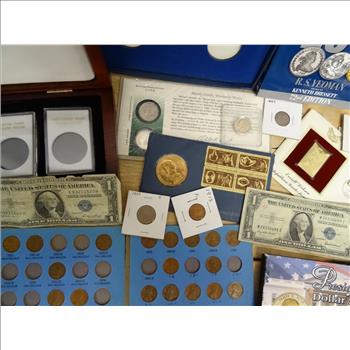US World Coin Currency Collection Silver, Dollars, Sets, Lot - All items for 1 Bid