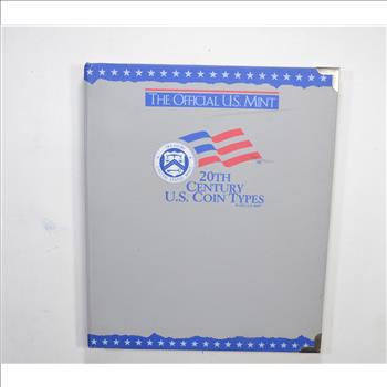 Used H.E. Harris & Co. 1864-2000 Official U.S. Mint 20th Century U.S. Coin Types Empty Coin Album Book