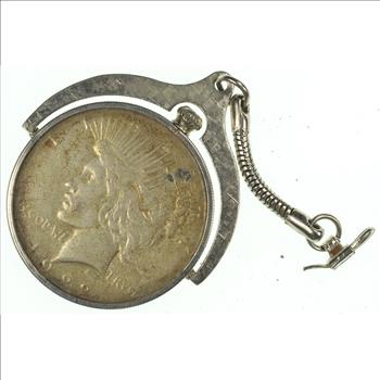 Very Cool! - US Coin Keychain - 1922 Peace Silver Dollar - Awesome