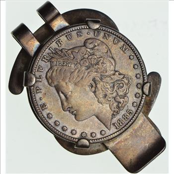 Very Cool! - US Coin Money Clip - 1885 Morgan Silver Dollar - Awesome