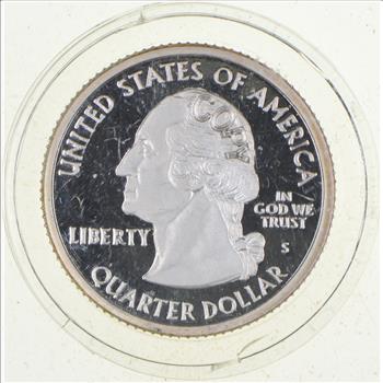 Very Interesting - .999 Fine Silver - 2004 Washington DC Quarter Pattern