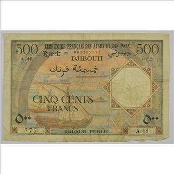 Vintage Franc Paper Money - Highly Collectible - Great Artwork