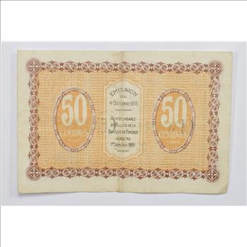 Vintage Franc Paper Money - Highly Collectible - Great Artwork