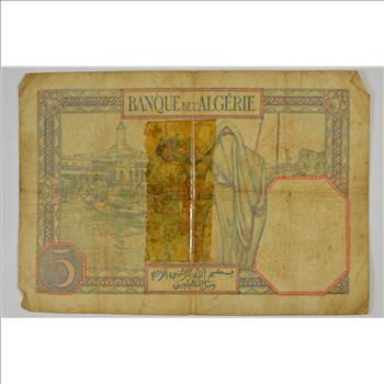 Vintage Franc Paper Money - Highly Collectible - Great Artwork
