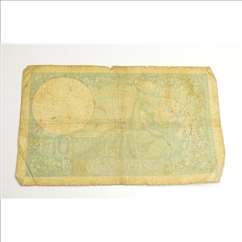 Vintage Franc Paper Money - Highly Collectible - Great Artwork