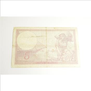 Vintage Franc Paper Money - Highly Collectible - Great Artwork