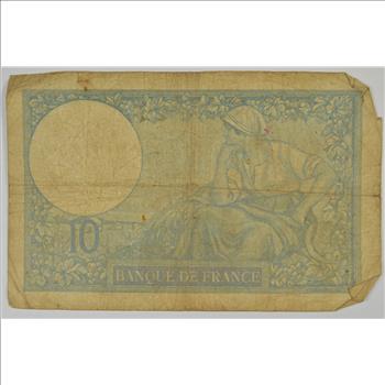 Vintage Franc Paper Money - Highly Collectible - Great Artwork