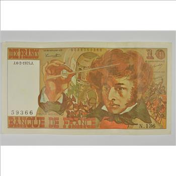 Vintage Franc Paper Money - Highly Collectible - Great Artwork