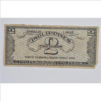 Vintage Philippines Paper Money Currency - Collectible Note