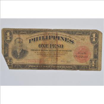 Vintage Philippines Paper Money Currency - Collectible Note