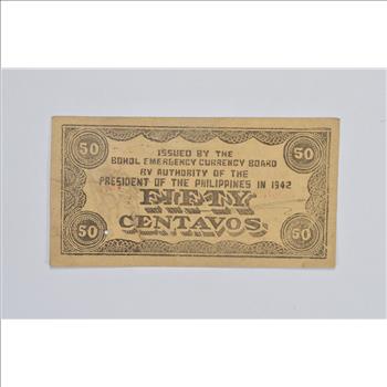 Vintage Philippines Paper Money Currency - Collectible Note