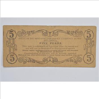 Vintage Philippines Paper Money Currency - Collectible Note