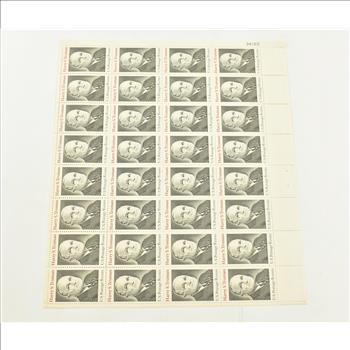 VINTAGE - UNUSED Entire SHEET Real USPS Postage Stamps!