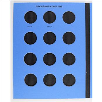 Whitman Blue Book Coin Folder Sacagawea Dollars Collection Starting 2000