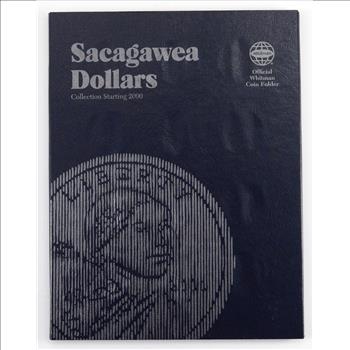 Whitman Blue Book Coin Folder Sacagawea Dollars Collection Starting 2000