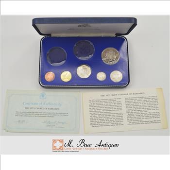 World Coin Collection 1977 - Barbados TOUGH SET - Missing a Few Coins