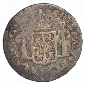 World Silver - 1800's Spanish Coin