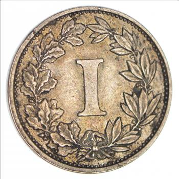 World Silver - 1883 Mexico 1 Centavo