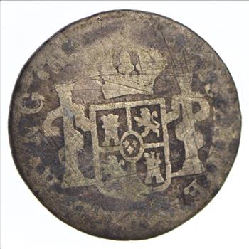 World Silver - Old Spanish Coin