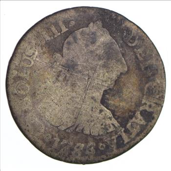 World Silver - Old Spanish Coin