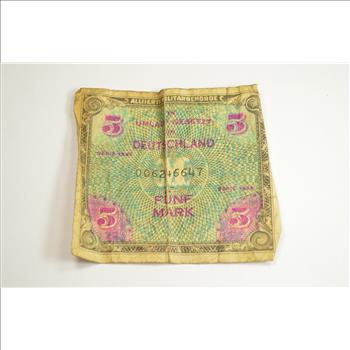 WWII Military Script - Allied Forces - Historic Note