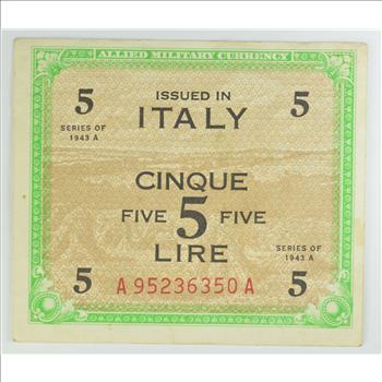 WWII Military Script - Allied Forces - Historic Note