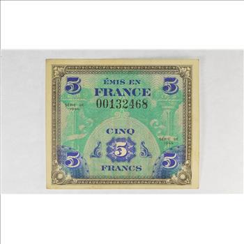 WWII Military Script - Allied Forces - Historic Note