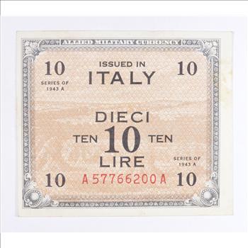 WWII Military Script - Allied Forces - Historic Note