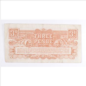 WWII Military Script - Allied Forces - Historic Note