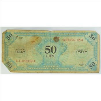 WWII Military Script - Allied Forces - Historic Note