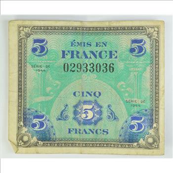 WWII Military Script - Allied Forces - Historic Note