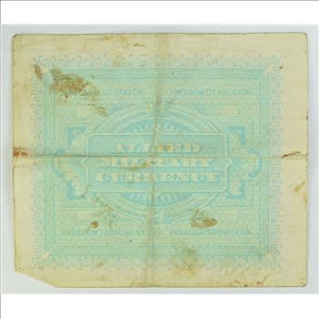 WWII Military Script - Allied Forces - Historic Note