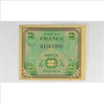 WWII Military Script - Allied Forces - Historic Note